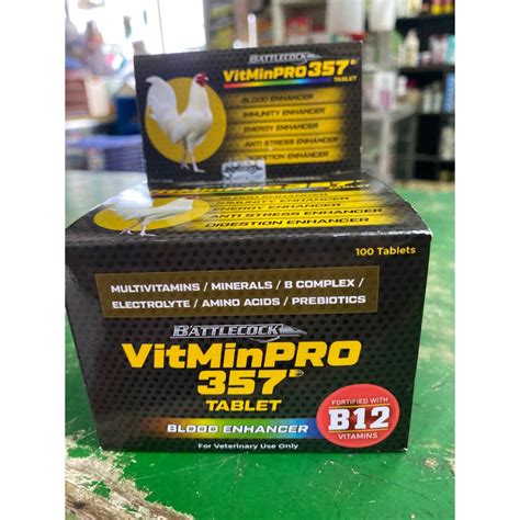 VitMinPro Tablet 357 (100 Tablets Each Box) .